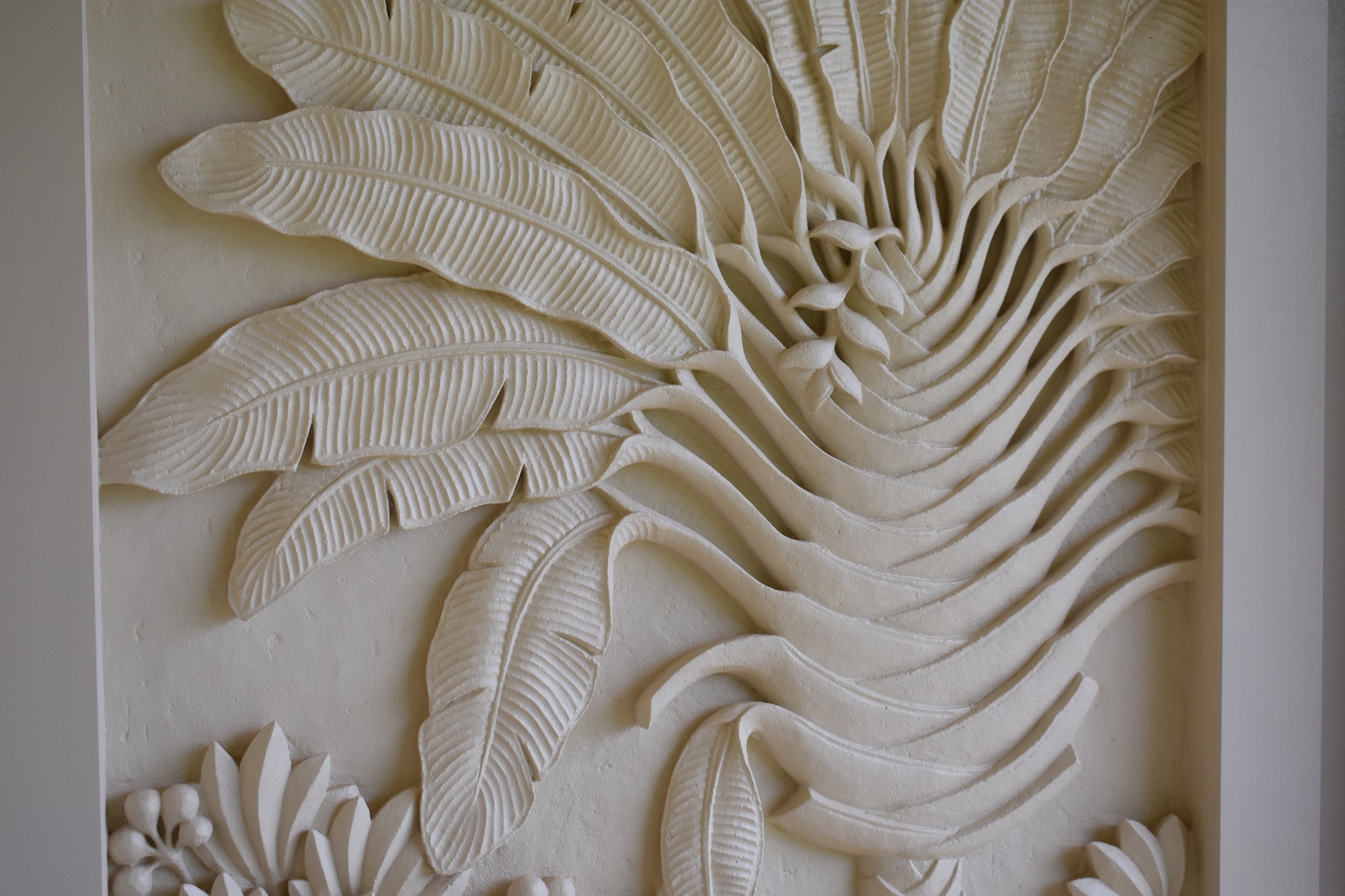 Asian Carving Hilo Beach House